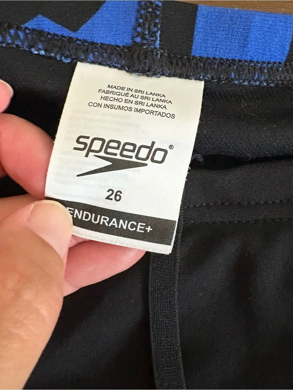 Men’s Women’s Cycling swim Bike Shorts Speedo Arena Sz 26 Blue Green 2